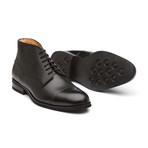 Balmoral Leather Boot // Black Grain (US: 10)