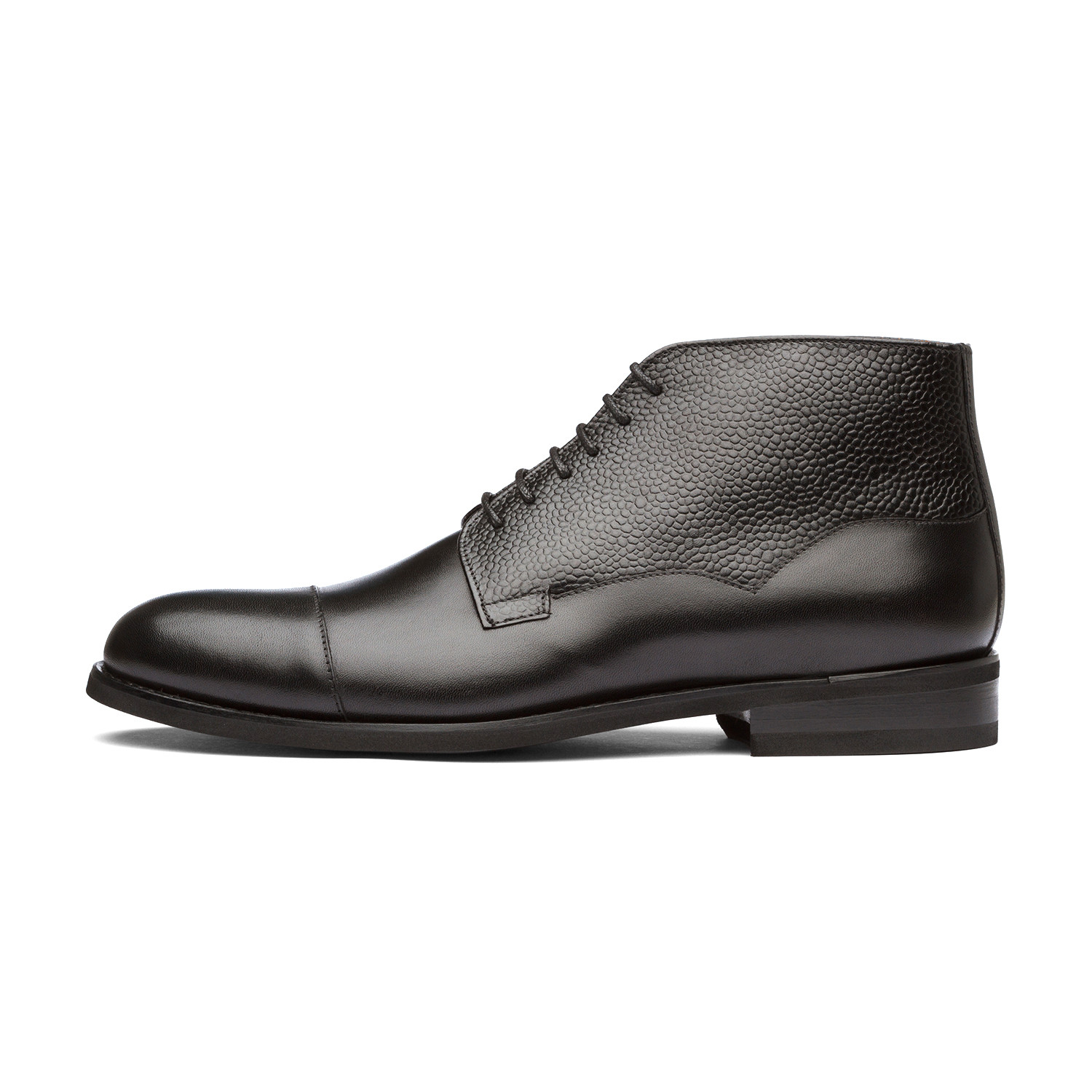 Balmoral Leather Boot // Black Grain (US: 8) - Dapper Shoes Co. - Touch ...