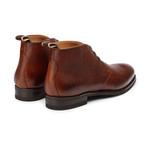 Pebble Grain Leather Chukka Boot // Brown (US: 13)