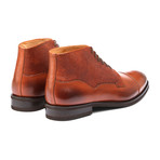 Balmoral Leather Boot // Cognac Grain (US: 7)