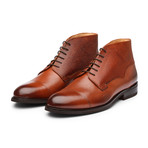Balmoral Leather Boot // Cognac Grain (US: 7)