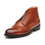 Balmoral Leather Boot // Cognac Grain (US: 9)