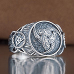Odin Horn Ring (10.5)
