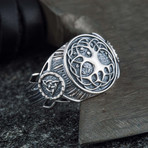 Yggdrasil Viking Ring (9.5)