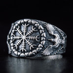 Helm Of Awe Raven Style Ring (9)