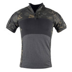 Short Sleeve T-Shirt // Camouflage Print + Black (2XL)