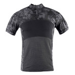 Snake Print T-Shirt // Black (3XL)
