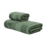Florida Coppia // Towel Set (Olive)