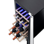 NewAir 15” Wine Fridge // Built-in 29 Bottle Dual Zone Compressor