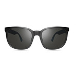 Slater S Polarized Sunglasses // Matte Black Frame + Graphite Lens