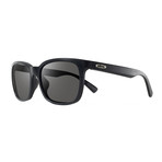 Slater S Polarized Sunglasses // Matte Black Frame + Graphite Lens