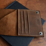 Wingfold Wallet // Brown