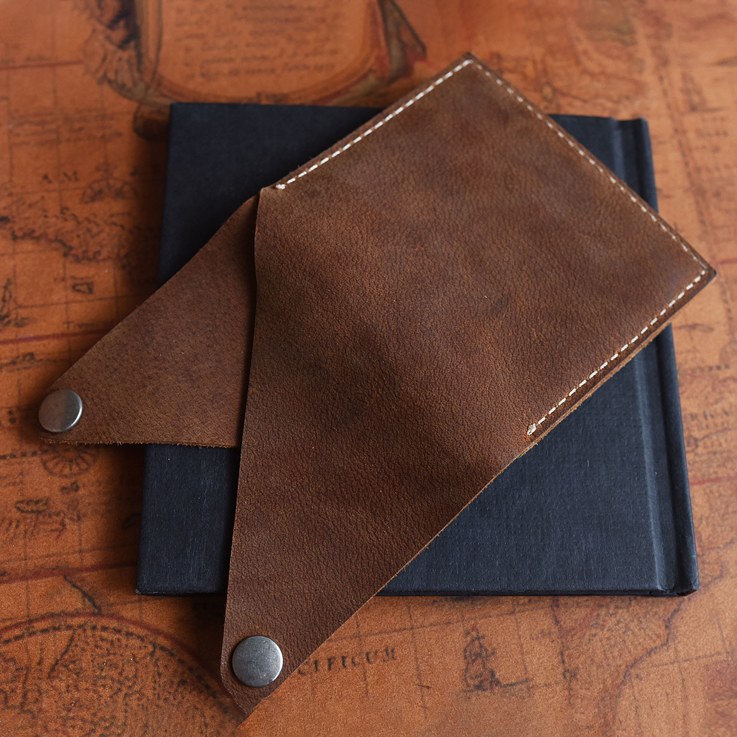 Wingfold Wallet // Brown - Kiko Leather - Touch of Modern