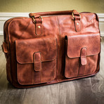 Commuter Briefcase // Brown