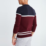 Geovanny Pullover // Red Multicolor (S)