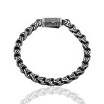 Sedona Inlay Bracelet // Silver (7")