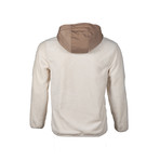 Pullover Fleece Hoodie // White (XL)