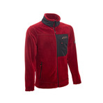 Fleece Jacket // Red (XL)