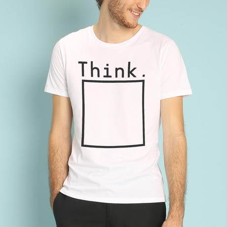 Think T-Shirt // White (Small)
