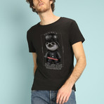Sloth Wars T-Shirt // Black (Small)