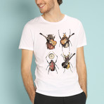 Beetles T-Shirt // White (Small)
