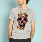 Jungle Skull T-Shirt // Gray (S)