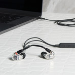 AONIC 5 // Sound Isolating Earphones (Matte Black + Clear)
