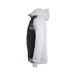 Hooded Full-Zip Sweatshirt // Gray (M)