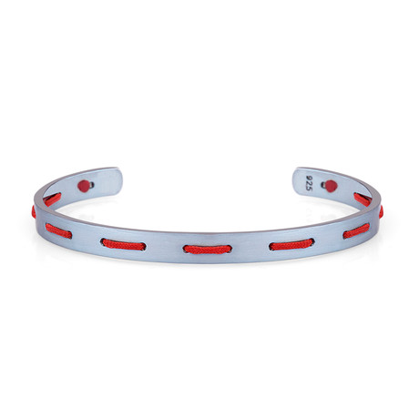 Accent Cuff Bracelet // Red