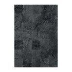 Rockefeller // Dark Slate Floor Mat (2' x 3')
