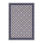 Ceramics // Multicolor Star Patter Floor Mat (2' x 3')