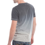 V-Neck Pocket T-Shirt // Gray (M)
