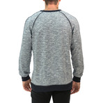 Heathered Crewneck Sweatshirt // Light Gray (2XL)