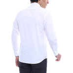 Crested Slim-Fit Shirt // White (M)