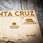 Santa Cruz (6"W x 8"H x 1.5"D)