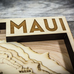 Maui (8"W x 10"H x 1.5"D)