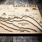 Santa Cruz (6"W x 8"H x 1.5"D)