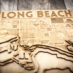 Long Beach (8"W x 8"H x 1.5"D)