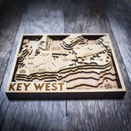 Key West (8"W x 10"H x 1.5"D)