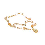 Piero Milano 18k Yellow Gold Diamond + Pearl Necklace // Store Display
