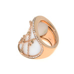 Piero Milano 18k Rose Gold Diamond Ring // Ring Size: 6.25 // Store Display