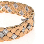 Piero Milano 18k Rose Gold Diamond Bracelet II // Store Display