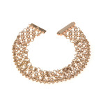 Piero Milano 18k Rose Gold Diamond Bracelet // Store Display