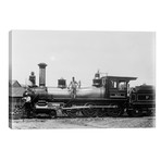 1900s Three Men Workers Standing On Train Steam Engine // Vintage Images