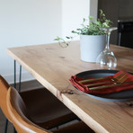 The Dining Table // 48"L (Pickled Oak)