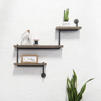 The Adjustable Shelf (Rustic Oak)