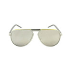 Men's NLW-M3 Sunglasses // Silver + Yellow