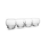 Rocking Glass // Set of 4