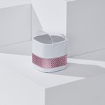 LUFT Cube // Portable + Filterless Air Purifier // Pink Rose