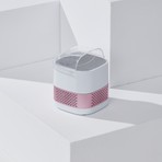 LUFT Cube // Portable + Filterless Air Purifier // Pink Rose